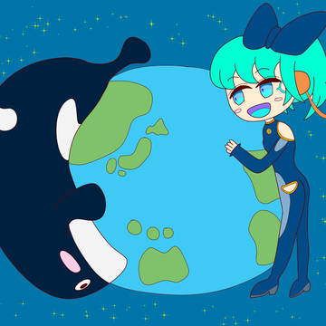 海の鯱さんちのステラちゃん