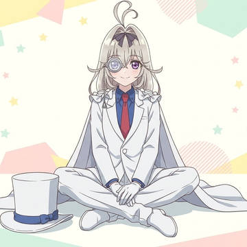 怪盗キッドの服着たキュアアルカナ・シャドウ