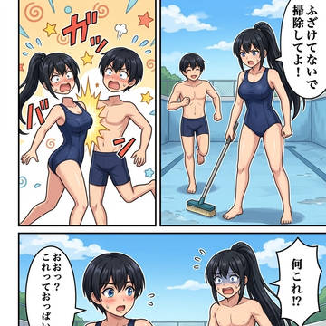 プール掃除