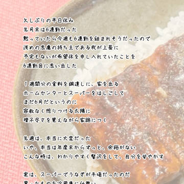 少しだけ特別なありふれた日常について