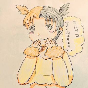 モルペコの擬人化
