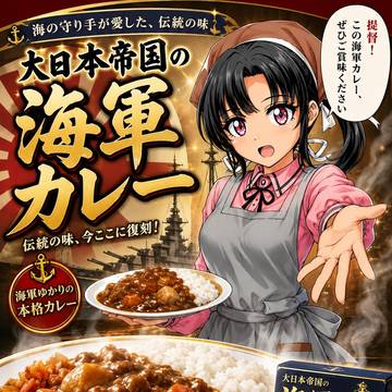 南海ちゃんの帝国海軍カレー♪