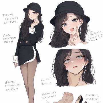 ブラック × 上品 × 高級感