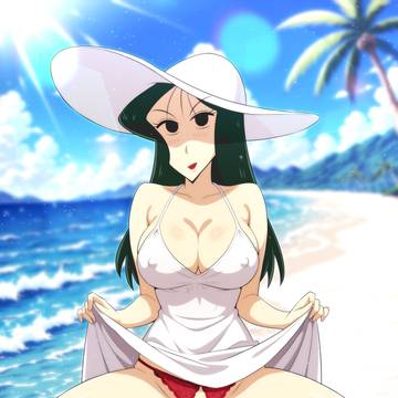 【リクエスト】梅の一人旅inビーチ