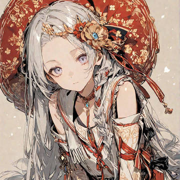 紙絵風
