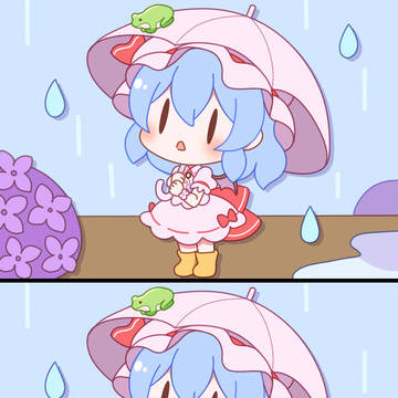レミリアの間違い探し(全部で5つ)
