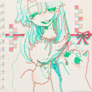 結びたい🐾I want to tie a ribbon!!