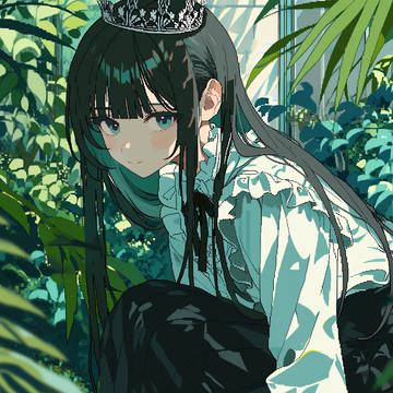 中庭女子