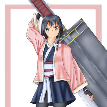 【オリジナル】巨大武器少女