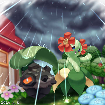 雨の日のお散歩日和