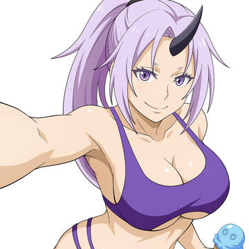 Shion with her ice cream