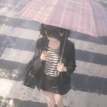 梅雨入りした朝