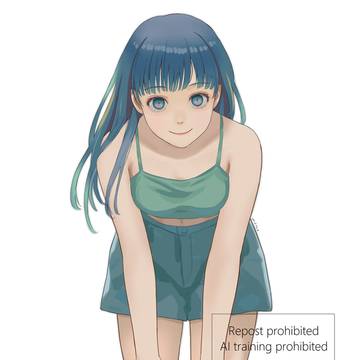 前かがみ
