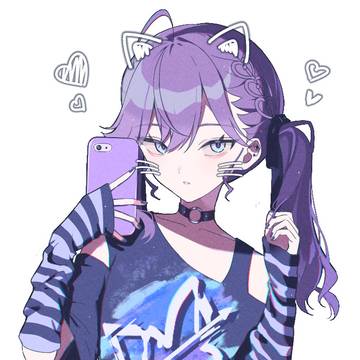 『地雷系Tシャツ×燐羽💜』