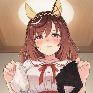 悩むぶぅちゃん