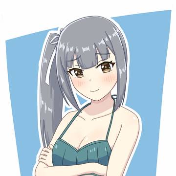 霞(水着)