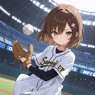 ノーバン始球式