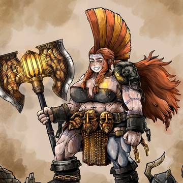 Gotrek Gurnisson (genderbent)