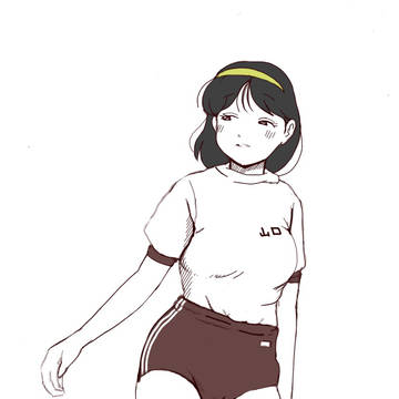 天然ブルマ点描2