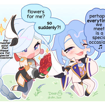 simple little gestures 💐✨