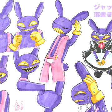 【ザ・アメイジング・デジタル・サーカス】ジャックス(落書き)
