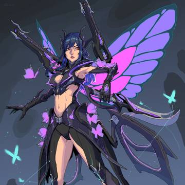 warframe-Titania黑雪姬 prime