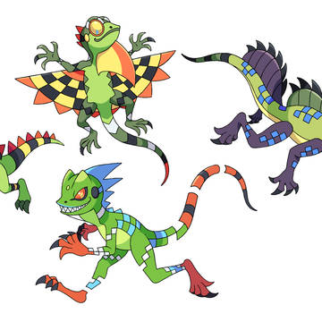 Agamid Fakemon