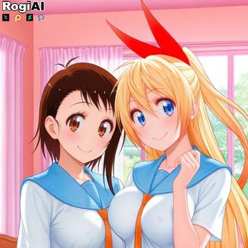 Chitoge & Onodera (Nisekoi)