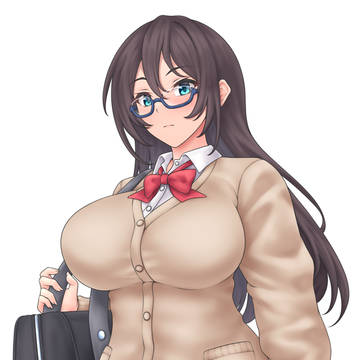 無口クール眼鏡優等生水泳部員ちゃん