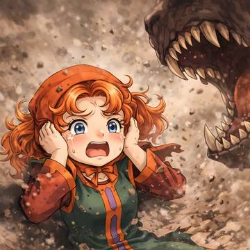 やられシーン4(マリベル)