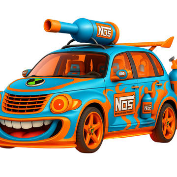 Alien Car 1022: Laughing Gas
