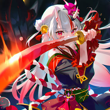 Cute girl, Cool battle