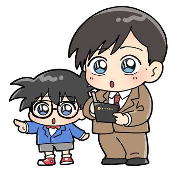 刑事と少年