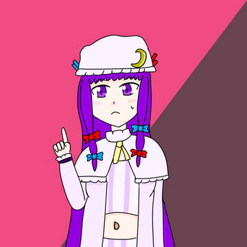 へそ出しパチュリーさん