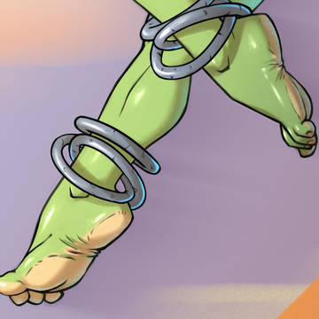 Feet close-up