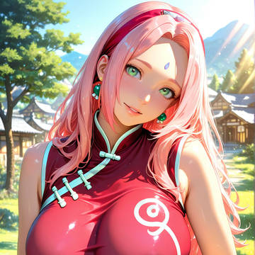 Village Morning, Sakura's Charm