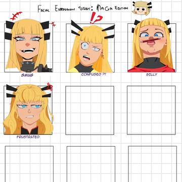 Illyana Rasputin (Magik) faces