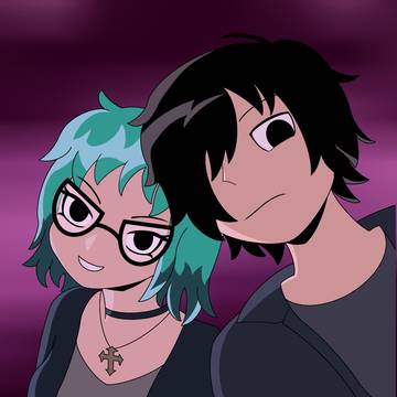 Scott Pilgrim Style