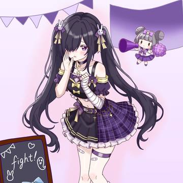 綾子ちゃんのチア衣装。