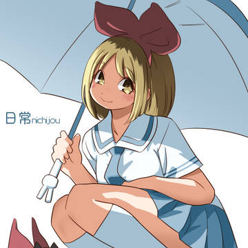 ⊂傘と猫と安中さん⊃