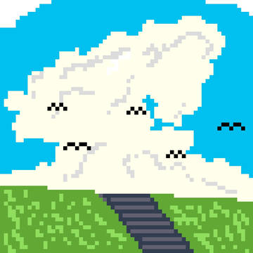 blue sky in my dream
