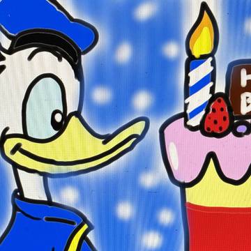 ハッピーバースデー、ドナルドダック💙🎂💙