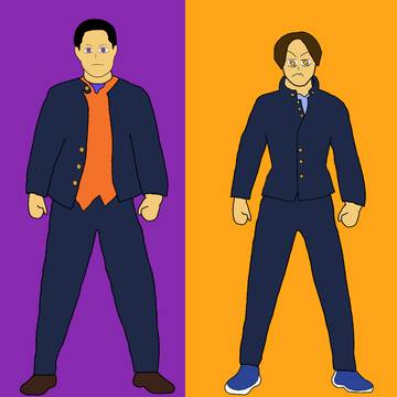 和田シンタロウと岩本ジロウ