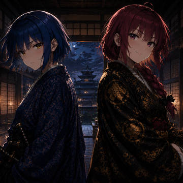 井伊直弼(廣井きくり)×長野主膳 (山田リョウ)
