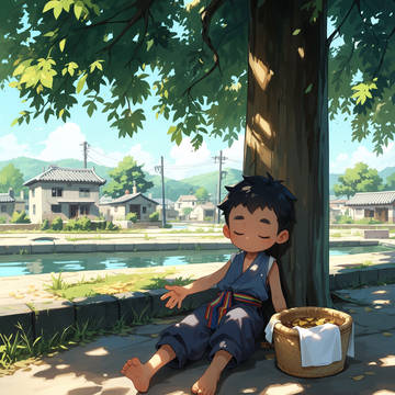 休憩的采集者