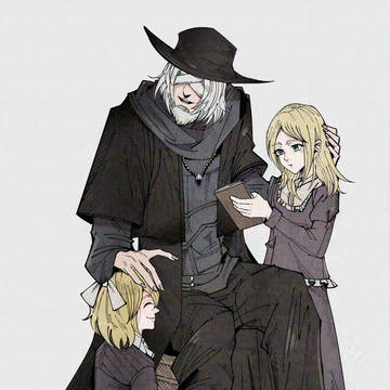 Father Gascoigne & His daughters
