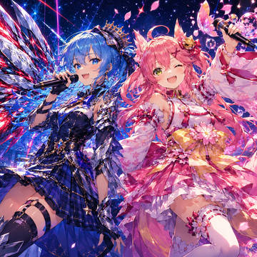 星と桜が交わるとき、最高の奇跡が響き渡る！【みこめっと×モンハン