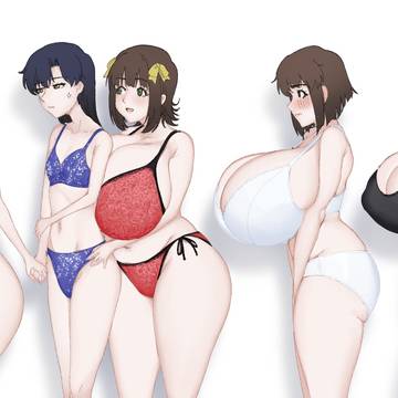 爆乳765プロちちくらべのキャラカラーバージョン