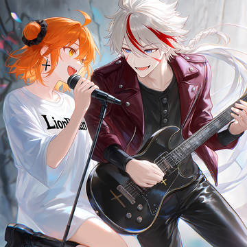 ♛ Punk Duo.