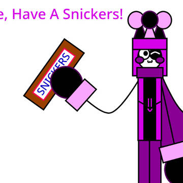 Here, Have A Snickers!